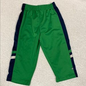 Curios George green navy soccer track pants 24m